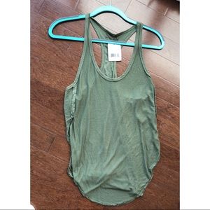 *SOLD* Free People Racerback Sleeveless Tank, Size M, NWT